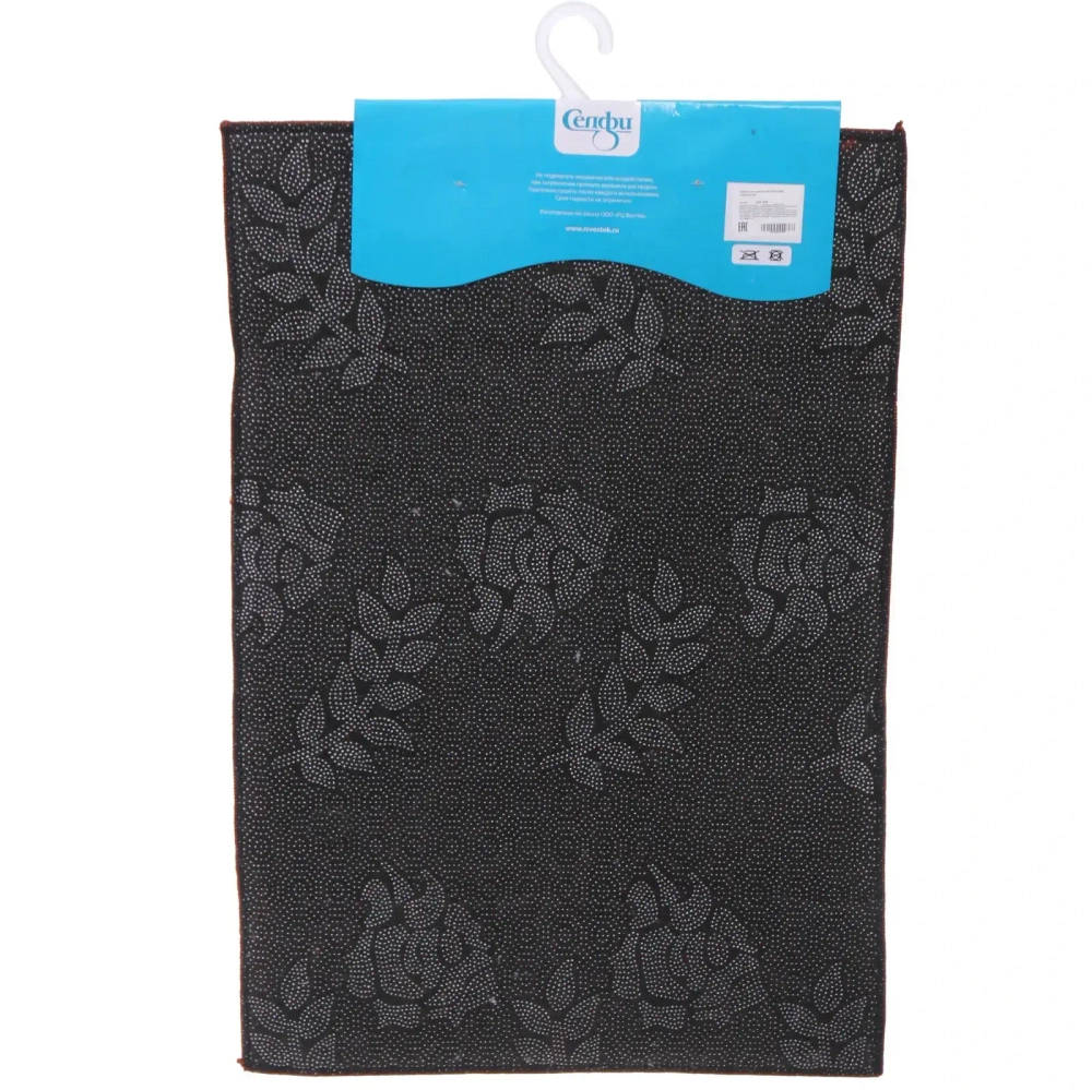 Коврик для ванной 40*60"Босфор коричневый»