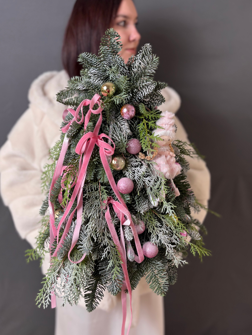 Ёлочка живая «Рождественский ангел»