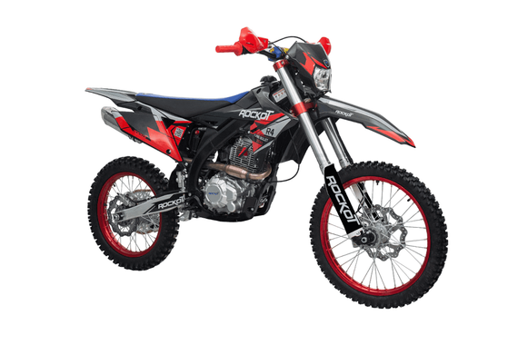 Мотоцикл кроссовый эндуро ROCKOT R4 Flame Bullet