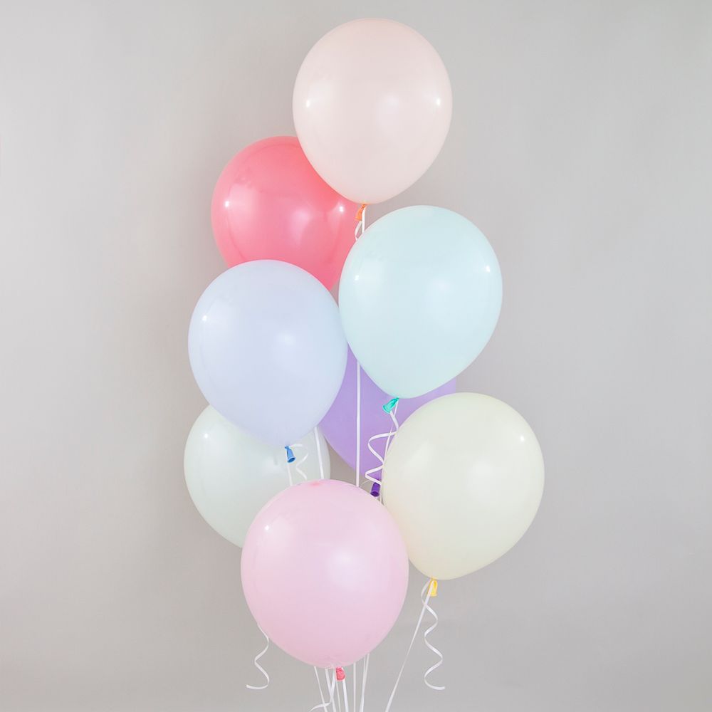 Шар (12''/30 см) Макарунс, Розовый коралл, пастель 100 шт.