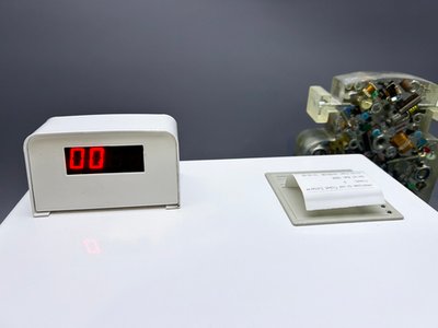 Автомат для подсчета билетов с печатью чека