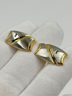 Запонки биколор Yves Saint Laurent