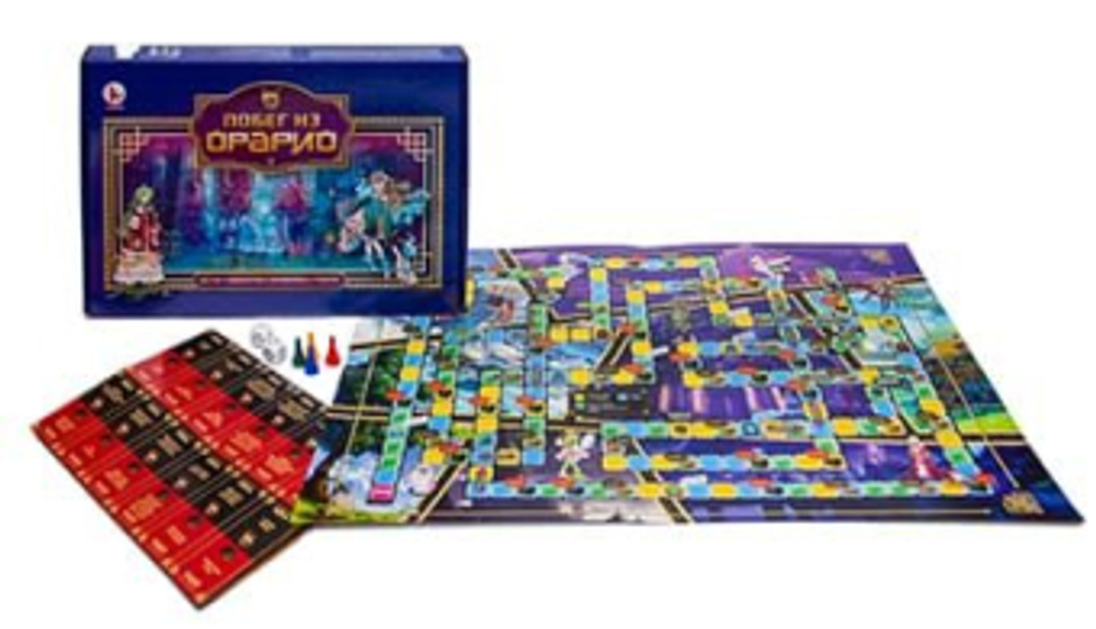 Настольная игра "Побег из Орарио" с карточками, 5+, Ракета