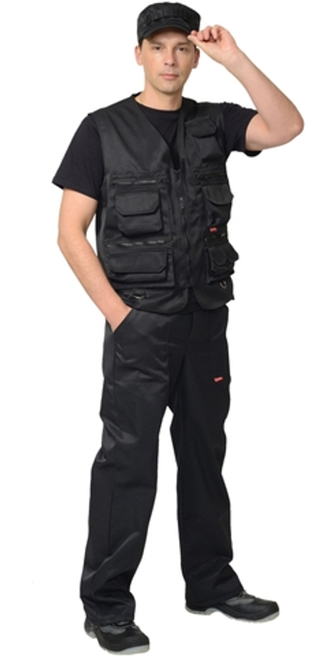 Жилет разгрузочный универсальный черный