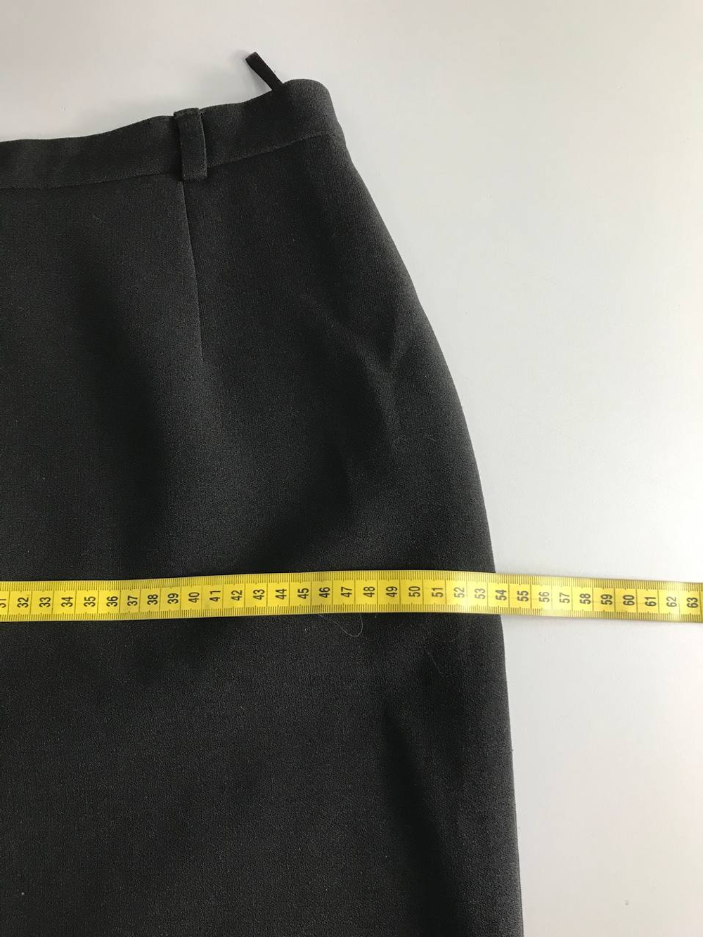 Юбка прямого кроя, визуально на 50 размер