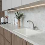 Смеситель для кухни 35k MIXLINE ML14-031 высокий излив б/отв боковая п/гайку (без подводки)