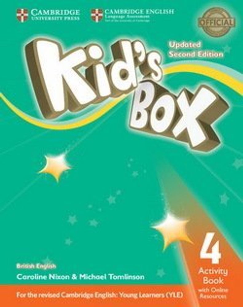 Kid&#39;s Box UPDATED Second Edition 4 Activity Book with Online Resources