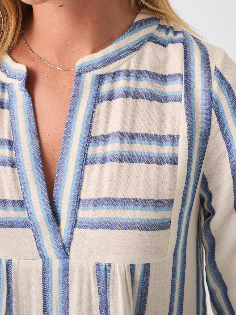 Платье в полоску МОРСКОЕ