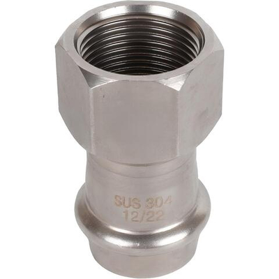 ROMMER Переходник с ВР 22x3/4" из нержавеющей стали прессовой