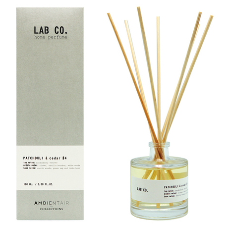 Диффузор ароматический 100мл Ambientair Lab Co Пачули и кедр