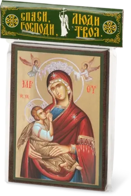 Икона БМ "Млекопитательница" 6х9 на МДФ-6