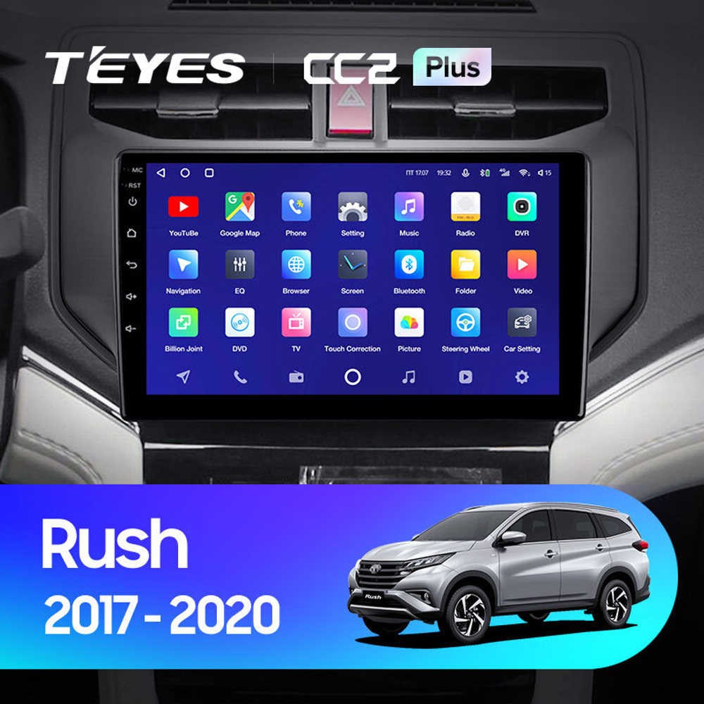 Teyes CC2 Plus  9" для Toyota Rush 2017-2020