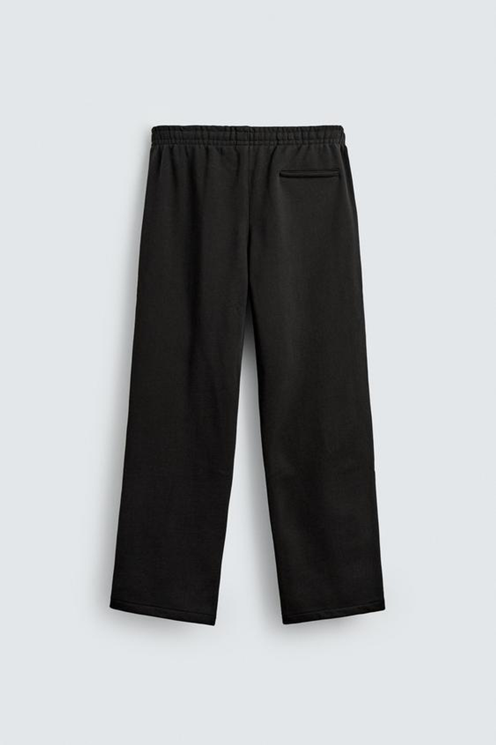 ZARA БРЮКИ-ДЖОГГЕРЫ СТАНДАРТНОЙ ПОСАДКИ, ЧЕРНЫЙ