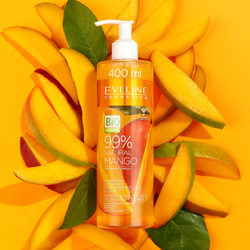 Eveline Cosmetics Bio Organic Natural Mango - регенерирующий и увлажняющий гель для всех типов кожи /   400  ml  / GTIN 5903416020226