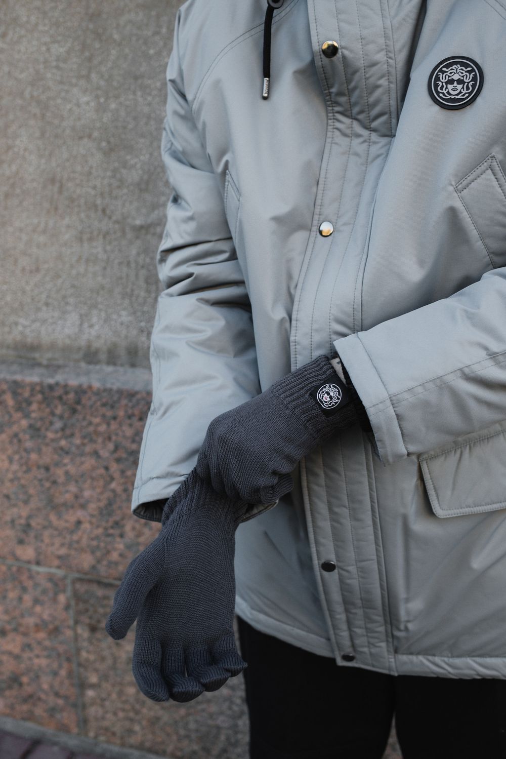 Перчатки MEDOOZA "Classic" Графитовые