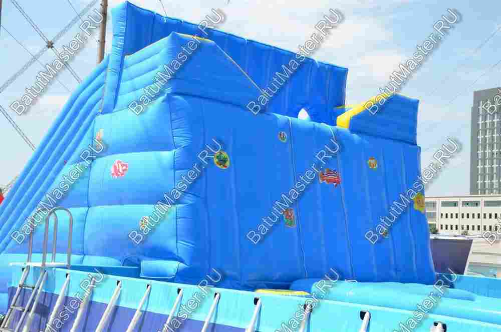 Аквапарк "Морское приключение" размер 25*6*5 м