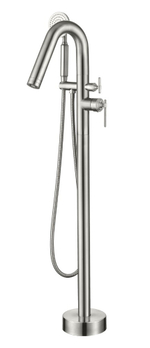 Напольный смеситель для ванны с душем Boheme Eterna 179-NB NICKEL BRUSH