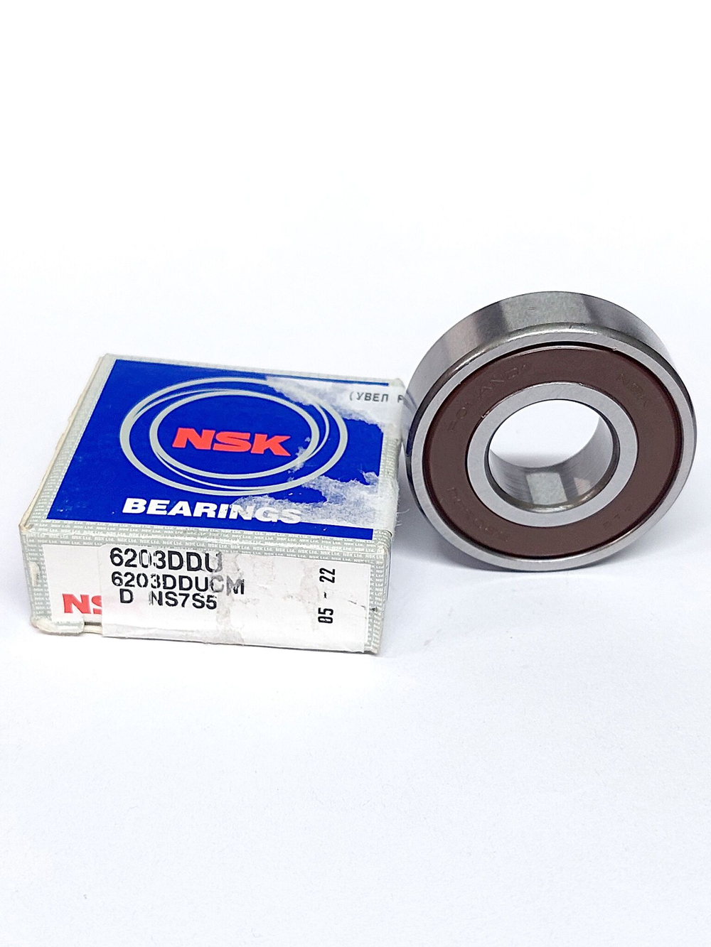 Подшипник NSK 6203DDUCM 17х40х12 мм