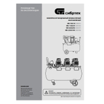 Компрессор безмаслянный малошумный МБ 750/10,750 Вт, 10 л, 150 л/мин Сибртех