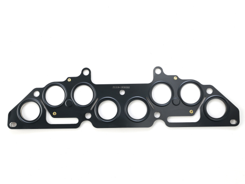 Прокладка коллектора ВАЗ 21083, 2111, 21114, 2170, Приора, Калина дв. 1,6 л. 8кл. (выпускного) металл. 4-х слойный эконом, ОЕ 21114-1008080-04 (Ярославль)