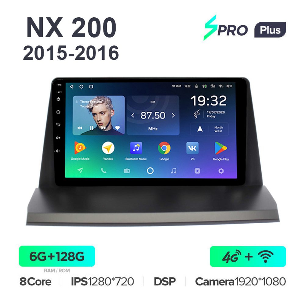Teyes SPRO Plus 9"для Lexus NX 200 2015-2016
