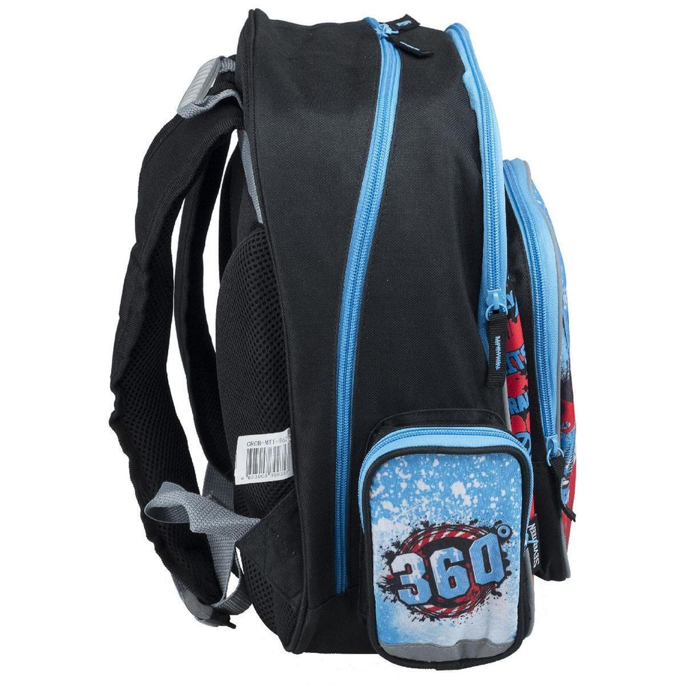 Рюкзак 38x29x15см Cars с эргономической спинкой из поролона (Академия Групп)