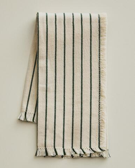 Zara Home столовая салфетка из хлопка, узор в полоску, 45 45 см (комплект 2 шт.) · 3219/022