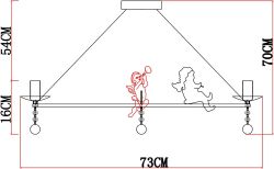 Подвесная люстра Arte Lamp