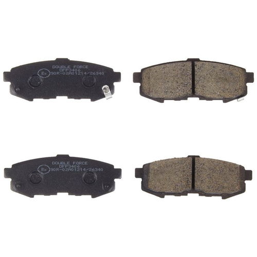 Колодки тормозные дисковые задние Double Force DFP3406
