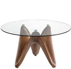 Стол Angel Cerda 1126 Ø140 см из закаленного стекла 