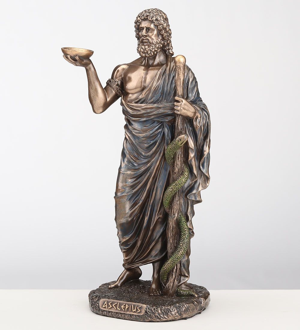 Veronese WS-1320 Статуэтка «Асклепий - бог медицины и врачевания»