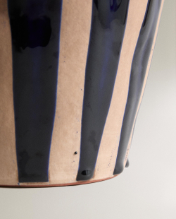 Zara Home Ваза из фаянса, цвет синий, 41 см
