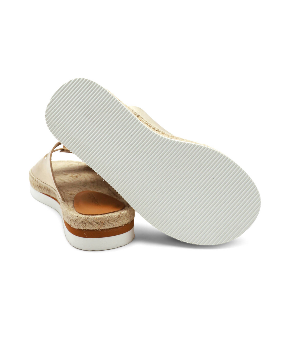 Шлепанцы кожаные glyn See By Chlo\u00e9 - золотой(SB38141A 17010)