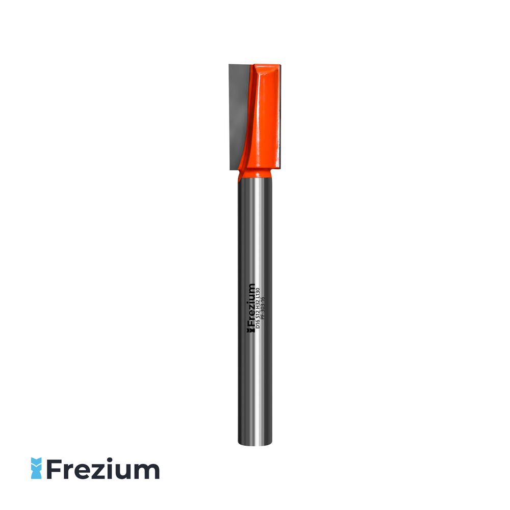 Пазовая замковая фреза по дереву &quot;Frezium&quot; (16x12x32x130; PF-303-16)