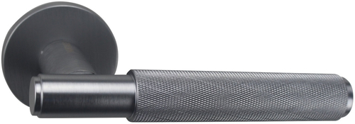 Ручки дверные алюминиевые V35L-2 SL (матовый хром)