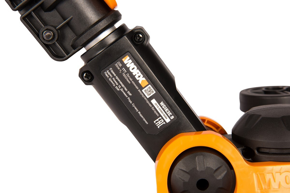 Триммер аккумуляторный WORX WG163E.9