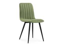 Стул на металлокаркасе Дани зеленый / черный