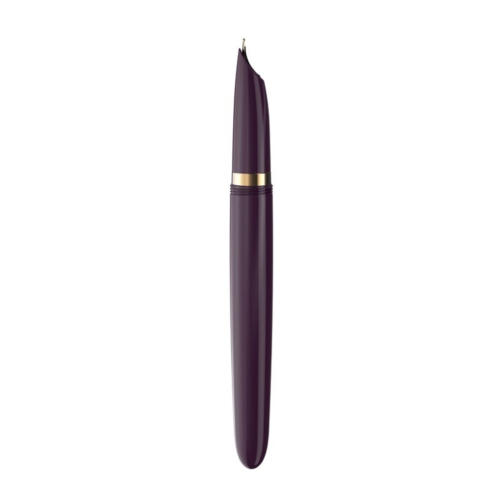 Перьевая ручка Parker 51 DELUXE PLUM GT, перо: F, цвет чернил: black, в подарочной упаковке.