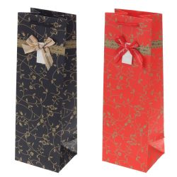 GAEM Пакет подарочный (бумага 230г/м2, блок микс 12шт), L12 W10 H36 см, 2в.