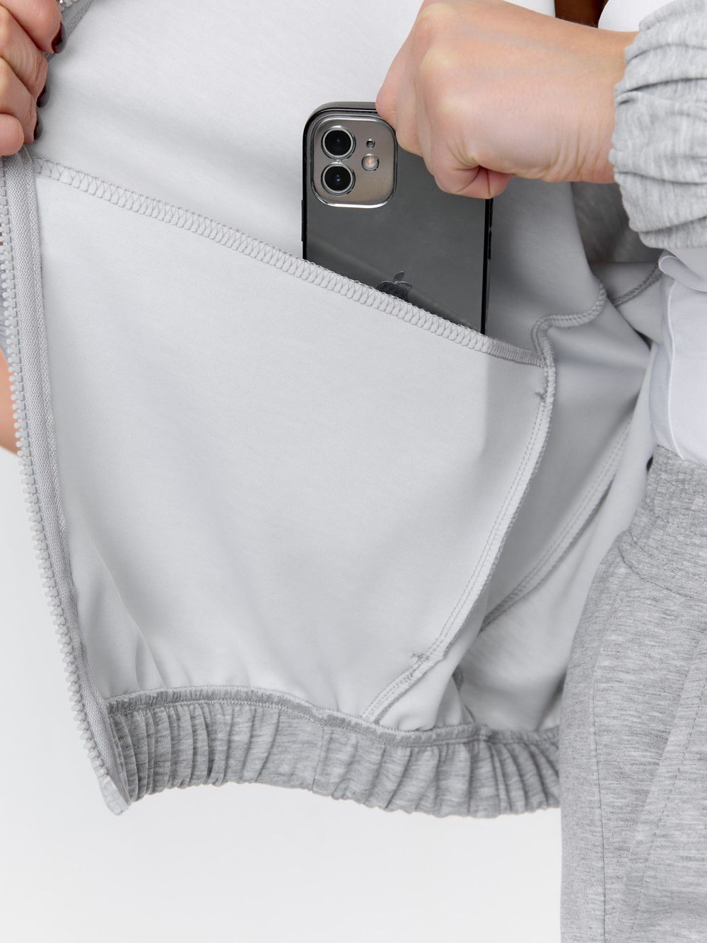 Бомбер Нео-1 Виотекс СЕРЫЙ МЕЛАНЖ