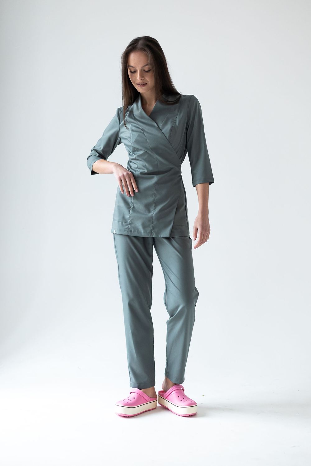 Блуза женская м288 liberty комфорт шалфей