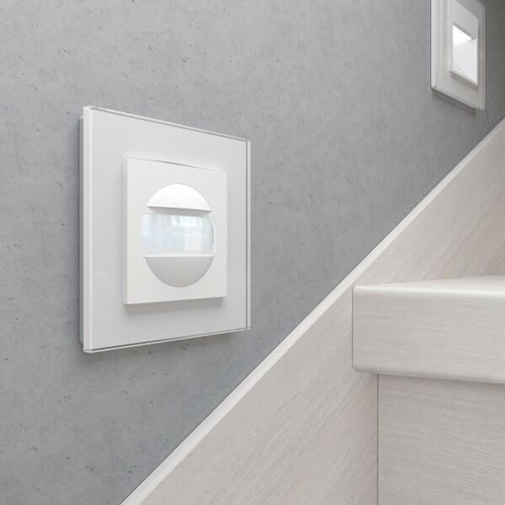 Датчик движения 500 Вт, двухпроводный (белый)