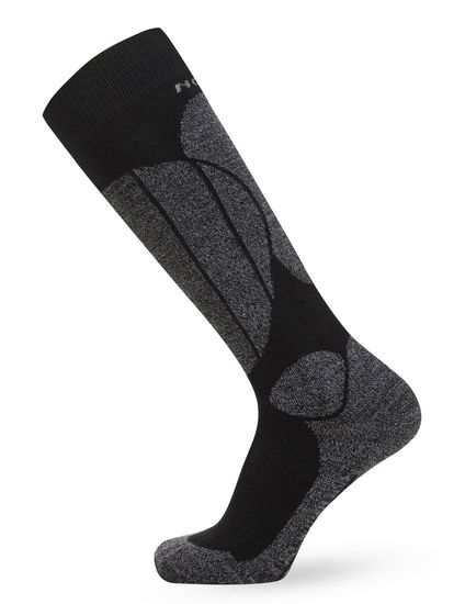 Термоноски мужские Norveg Sport Wool горнолыжные высокие 9SWSMRU-021, черный+антрацит
