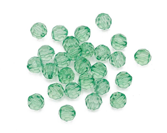 Бусины для сумок 8мм круглые