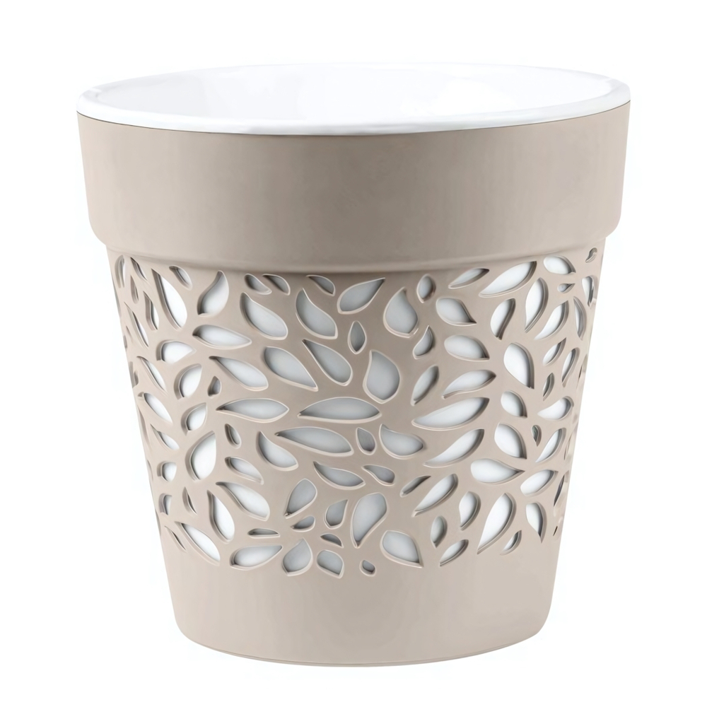 Кашпо "Блоссом" (1,5л) Цв. Пралине