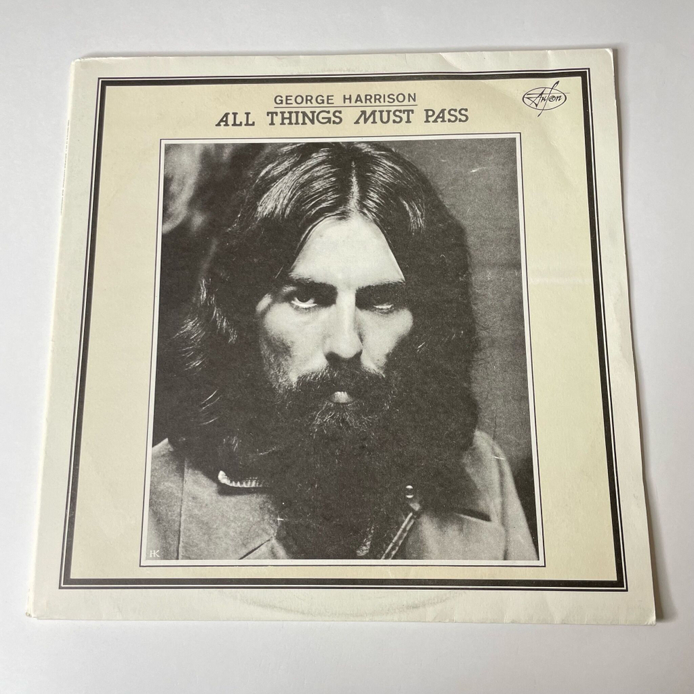 Винтажная виниловая пластинка LP Джордж Харрисон George Harrison Все Проходит (Россия 1992)