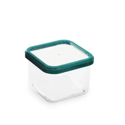 Банка для сыпучих продуктов, Cubbo, 0,6л., квадратная