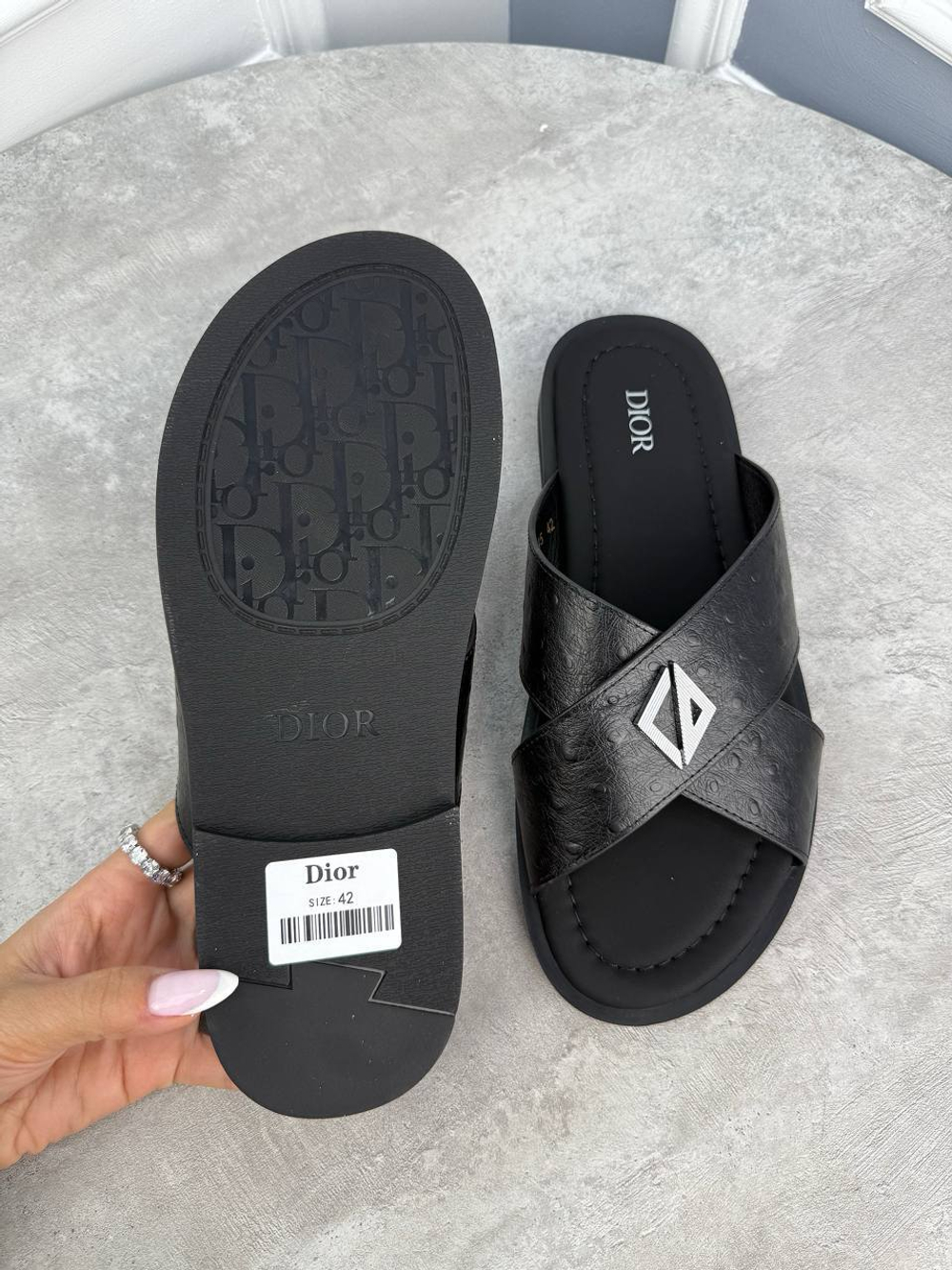 Шлёпанцы Christian Dior