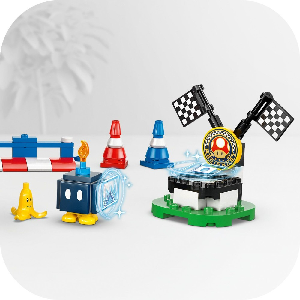 Конструктор LEGO Super Mario Mario Kart 72043 интерактивная фигурка Марио и стандартный карт — фото 12