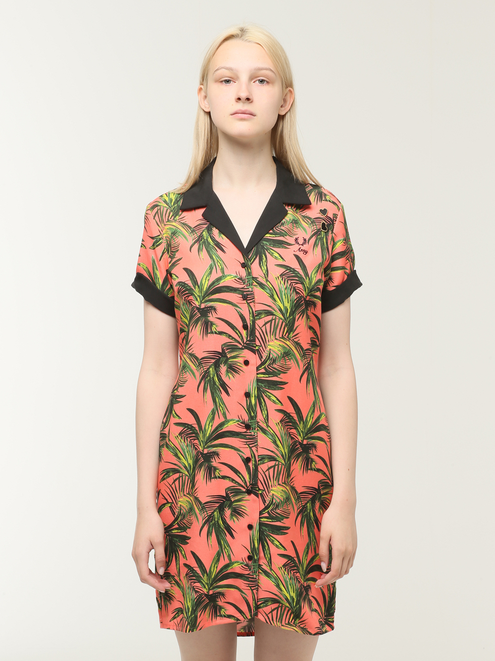 Платье Palm Print